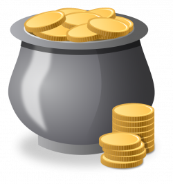 OnlineLabels Clip Art - Money Pot