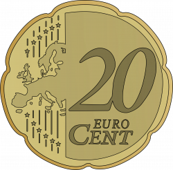 Clipart - 20 euro cent