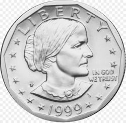 1 Dollar clipart - Coin, Money, Head, transparent clip art