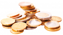 Stack Of Euro Coins transparent PNG - StickPNG