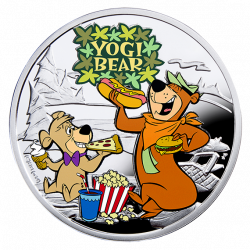 Sterling Silver Coin – Cartoon Characters: Yogi Bear (2014)