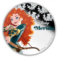 1 oz. Pure Silver Coin – Disney Princess – Merida (2016)