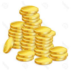 Best HD Stack Of Gold Coins Clipart Vector Photos » Free ...