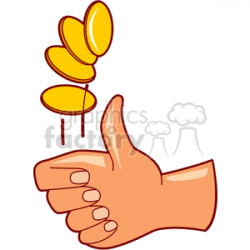 cointoss300. Royalty-free clipart # 149755