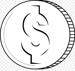 Black Line Background clipart - Coin, Graphics, White ...