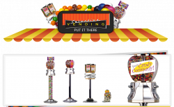 Selective Vending | Candy and Gumball Vending Machines