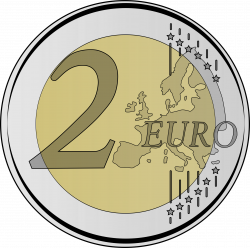 28+ Collection of Euro Coins Clipart | High quality, free cliparts ...