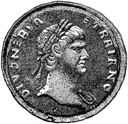 Roman coin clipart etc image #36467