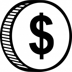 Dollar Coin Svg Png Icon Free Download (#456589) - OnlineWebFonts.COM