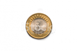 India Ten Rupees Coin Stock Photos - FreeImages.com