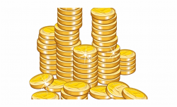 Coin Clipart Sack Money - Gold Coins Clip Art, Transparent ...