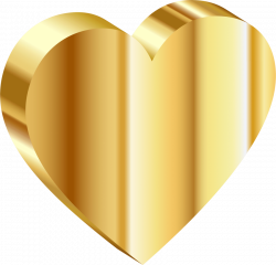 gold heart png - Free PNG Images | TOPpng