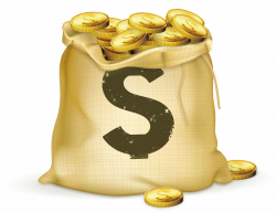 Gold coin Bag Stock photography - Money bag cartoon 2278*1751 ...