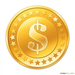 Photoshop Gold Coin Psd Icon - Free Icons - Clip Art Library