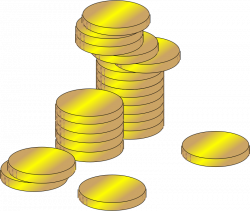 Clipart - gold coins
