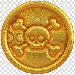 Piracy Gold coin Pirate coins , gold transparent background ...