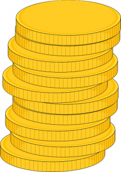 Stack Of Coins Clip Art at Clker.com - vector clip art ...