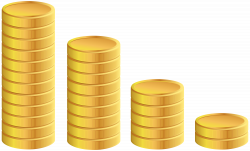 Gold Coins Transparent PNG Clip Art Image | Gallery Yopriceville ...