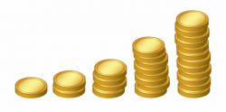 Gold Coin Clip Art - Stacks Of Coins Clip Art Free PNG ...