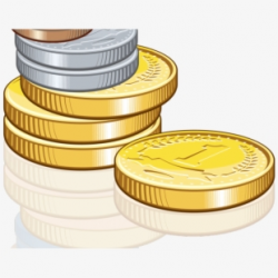 Purse Clipart Money Exchange - Transparent Coin Clipart ...