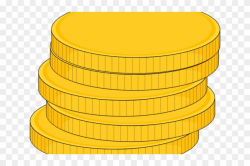 Coin Clipart Gold Piece - Stack Of Coins, HD Png Download ...