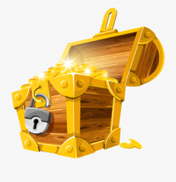 Gold Coins Treasure Chest Png Clipart Picture #148721 - Free ...