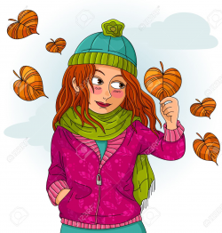 Chilly Fall Weather Clipart