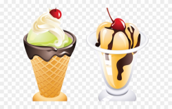 Small Clipart Ice Cream - Cold Ice Cream Clip Art - Png ...