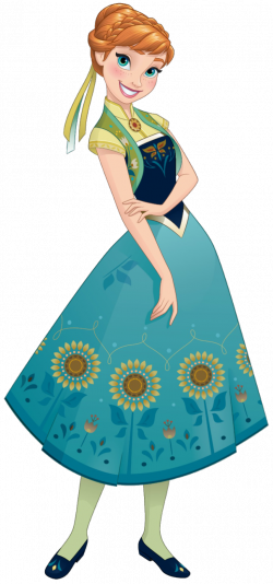 Nuevo artwork/PNG en HD de Anna - Frozen Fever - Disney Princess ...