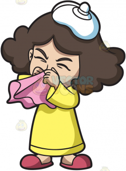 Cartoon Of A Sick Person Clipart | Free download best ...