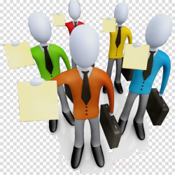 people social group team job collaboration clipart - People ...