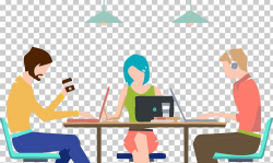Microsoft Office Graphics Coworking Illustration PNG ...