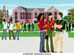 on college campus | Clipart Panda - Free Clipart Images