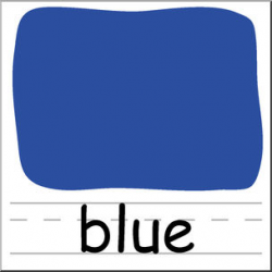 Clip Art: Colors: Blue I abcteach.com | abcteach
