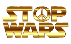 Clipart - Stop Wars Gold Deeper Color Without Background