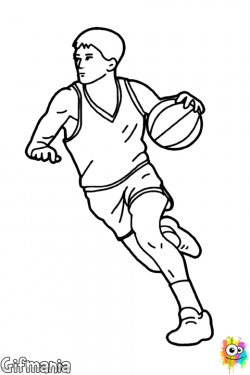 basketball #player #center #drawing | Poses | Pinterest