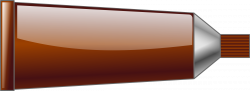 Clipart - Color tube Brown