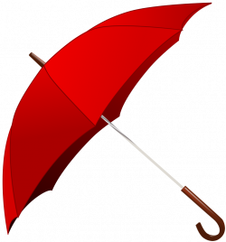 Clipart - Red Umbrella