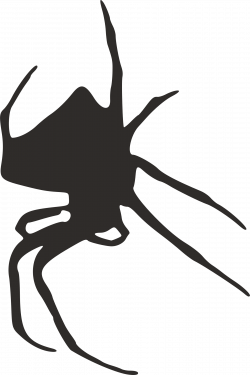 Clipart - Spider silhouette