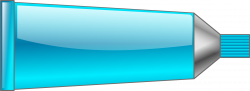 Clipart - Color tube Cyan