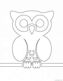 Owl Coloring Pages Clipart - ClipartBlack.com