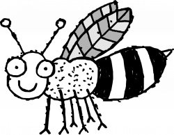 Cute Honey Bee Coloring Pages - Womanmate.com