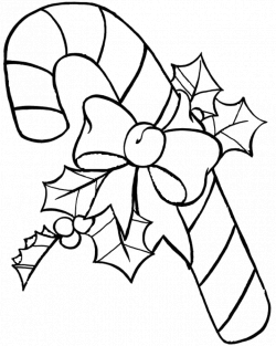 Disney Donald Christmas Candy Cane Coloring Pages - Christmas ...