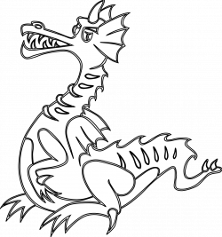 28+ Collection of White Dragon Clipart | High quality, free cliparts ...