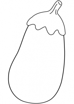 Eggplant coloring page | Free Printable Coloring Pages