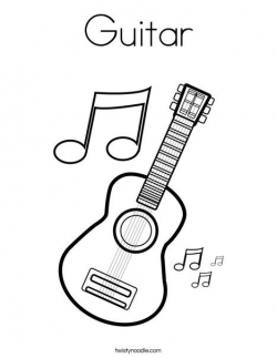 musical coloring pages 