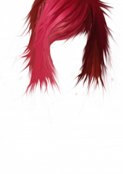Pink Women Hair Png Image