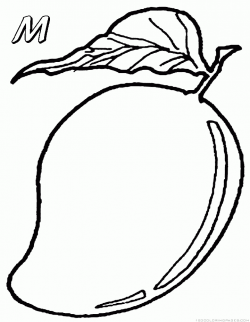 Free Mango Coloring Pages, Download Free Clip Art, Free Clip ...