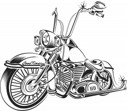 Motorcycle Chopper Drawing at GetDrawings.com | Free for personal ...