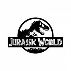 Jurassic world the movie original coloring logo - Kids Pages for ...